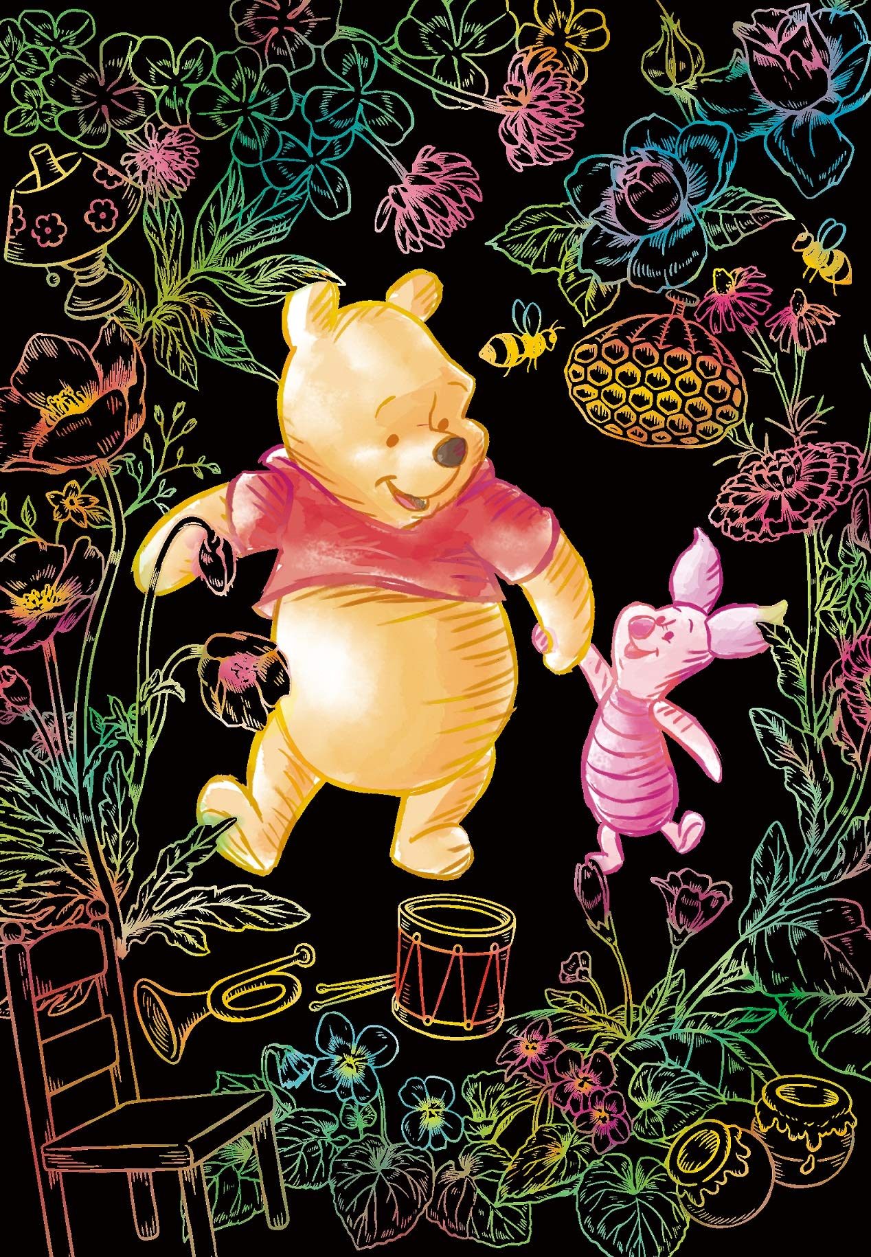 Disney Best Friend ポストカード 大人のためのヒーリングスクラッチアート アイソトープ 本 通販 Amazon