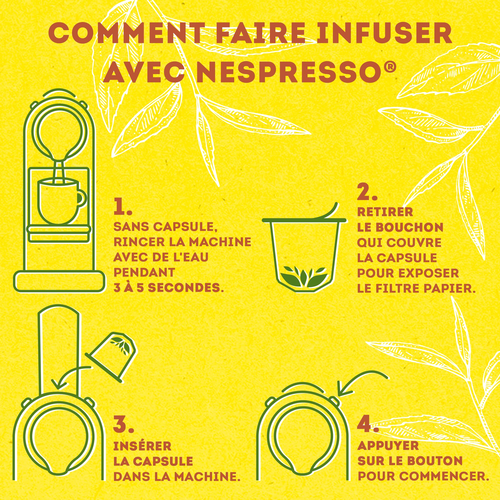 Lipton, Thé Noir, Goût Fruits Rouges, Capsules Compatibles Nespresso, Vitalité, Ingrédients d'Origine 100% Naturelle, 10 Capsules (Lot de 10)