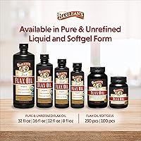 Vista 14 de Barlean's - Cápsulas blandas de aceite de lino con 1,650 mg de ácidos grasos ALA Omega-3 para mejorar la salud del corazón, sin OMG, sin gluten, 250