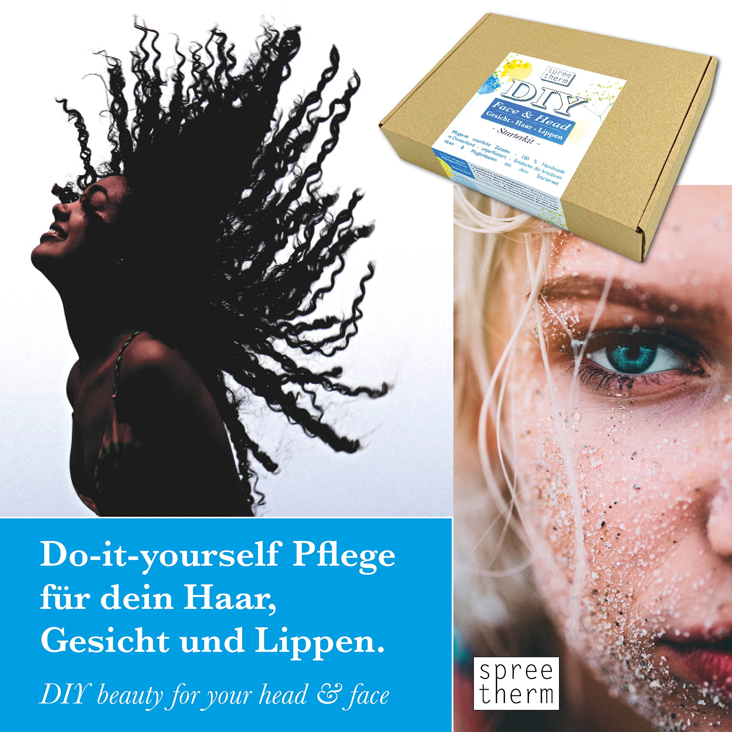DIY Lippenbalsam & Gesichtspflege selber machen von spreetherm, Lippenpflege Geschenk für Freundin # Lippenbalsam selber machen # Lipgloss Set