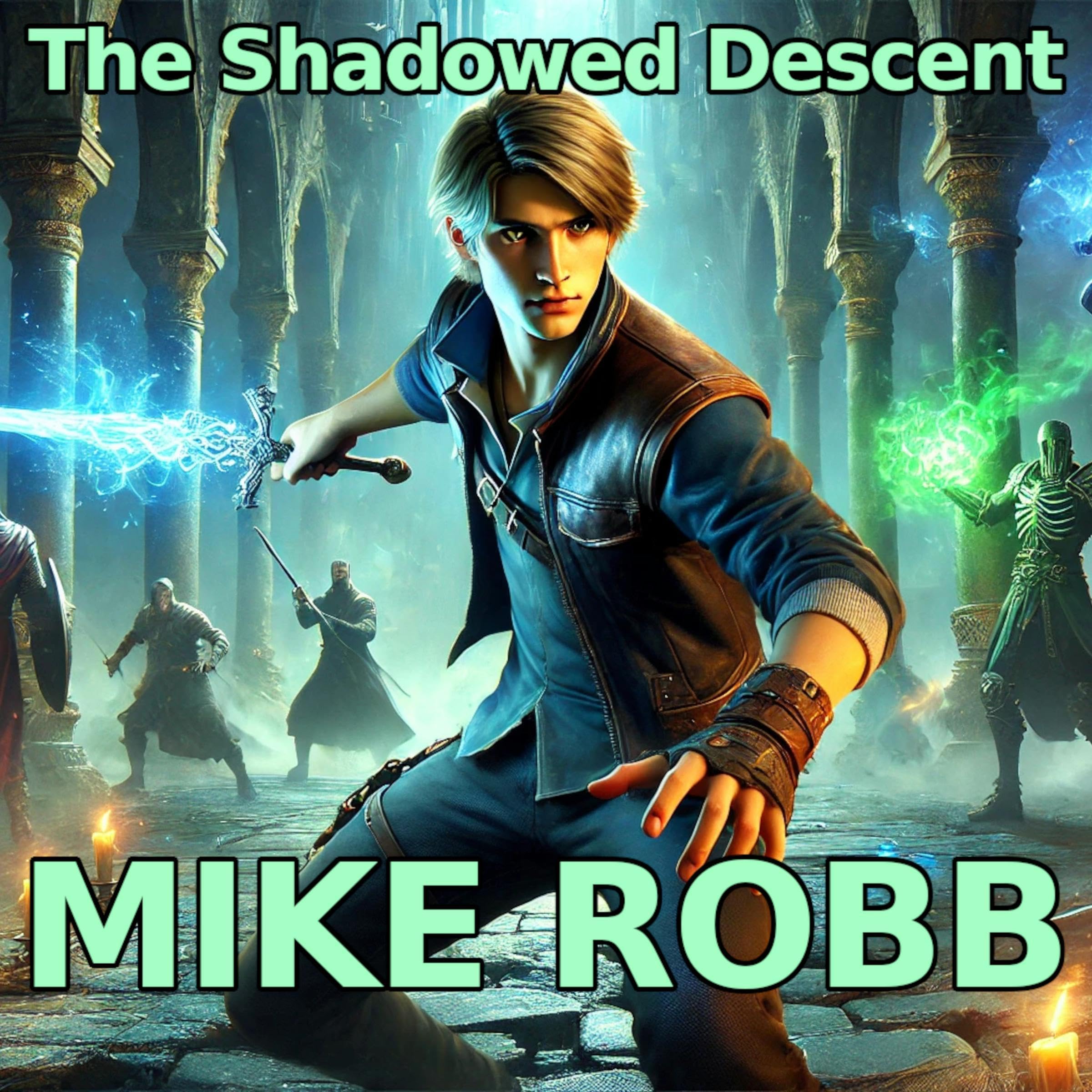 Cover art for The Shadowed Descent