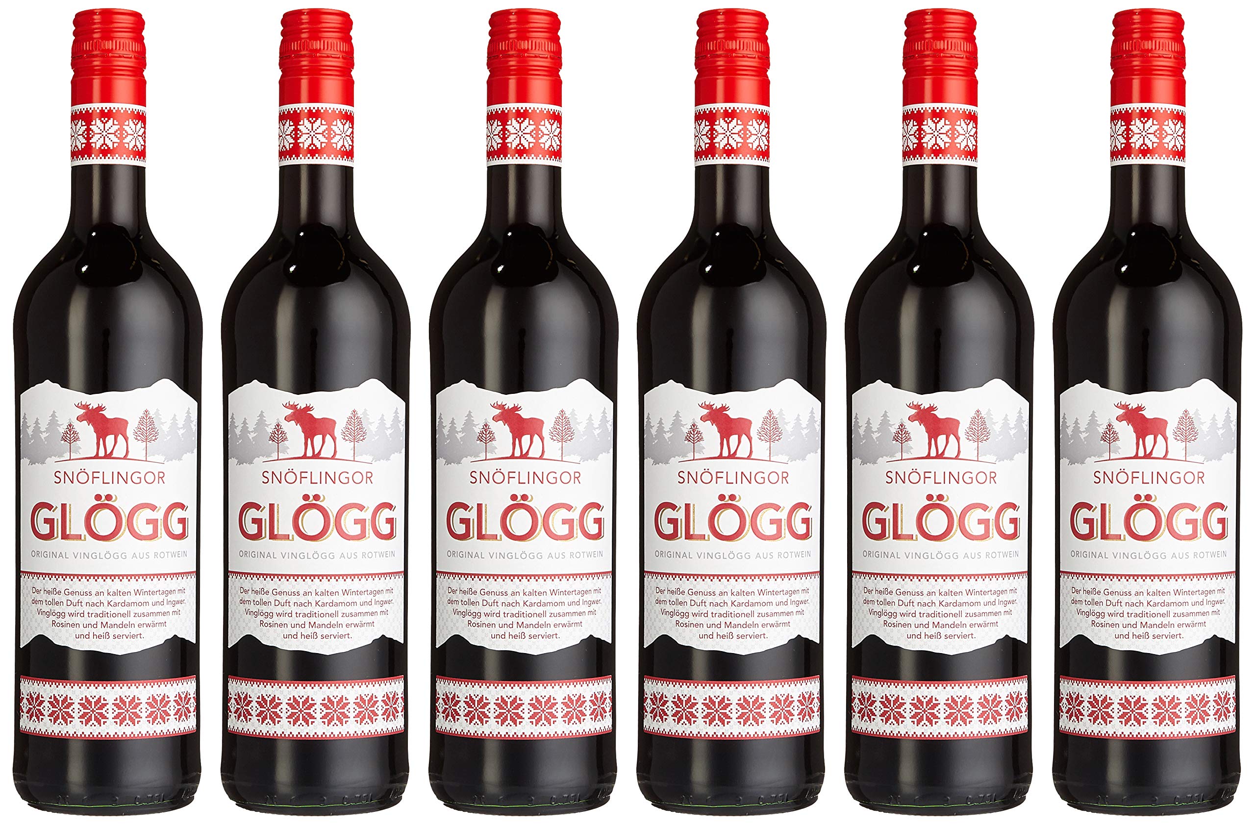 Snöflingor Vinglögg Rot (6 x 0.75 l)