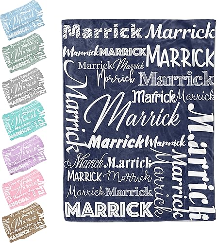 Miniatura 62 de Sweewind Manta personalizada para niños, mantas de bebé personalizadas para niños y niñas, manta personalizada para bebés y niñas, manta de bebé