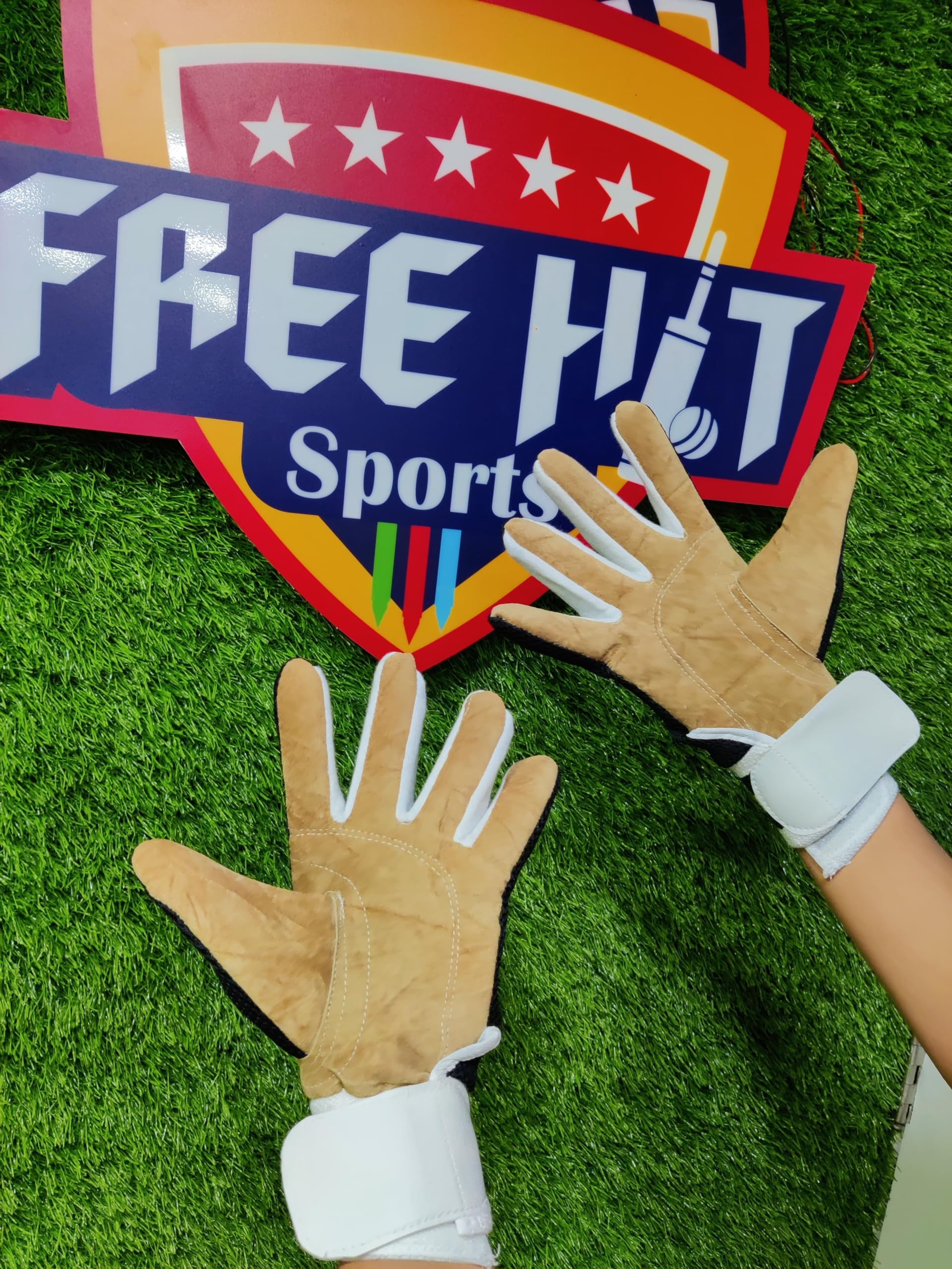 See full amazon price history chart for Free HIT Sports Tennis Cricket Batting Gloves with Leather Grip Free HIT Sports Tennis Cricket Batting Gloves with Leather Grip (B0CPJ3SCR5) Amazon Price History, Amazon Price Tracker