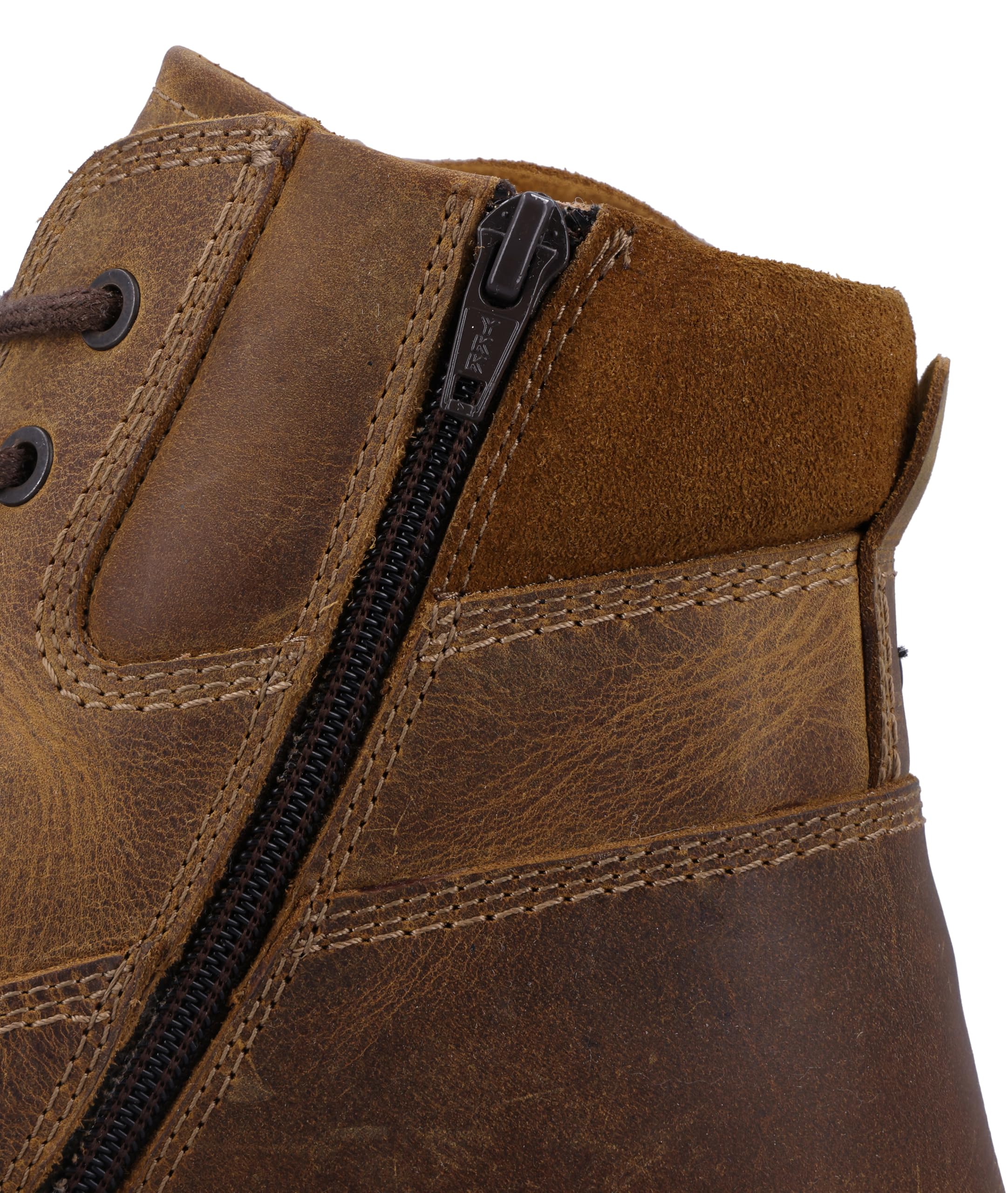 Gusti Leder Schuhe Falco - Schuhe mit Reißverschluss und Schnürsenkel