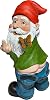 Mood Lab Garden Gnome - Pants Down Gnome - 9.3 Inch Tall Statue Lawn Garden Figurine - for Outdoor or House Decor