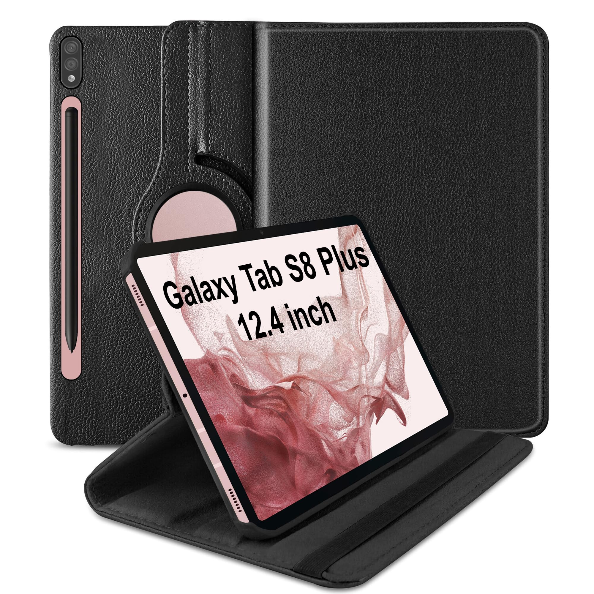 See full amazon price history chart for TGK Rotating Cover for Samsung Galaxy Tab S8+ 12.4 inch Leather Flip Case Cover Black TGK Rotating Cover for Samsung Galaxy Tab S8+ 12.4 inch Leather Flip Case Cover Black (B09SV7SP77) Amazon Price History, Amazon Price Tracker