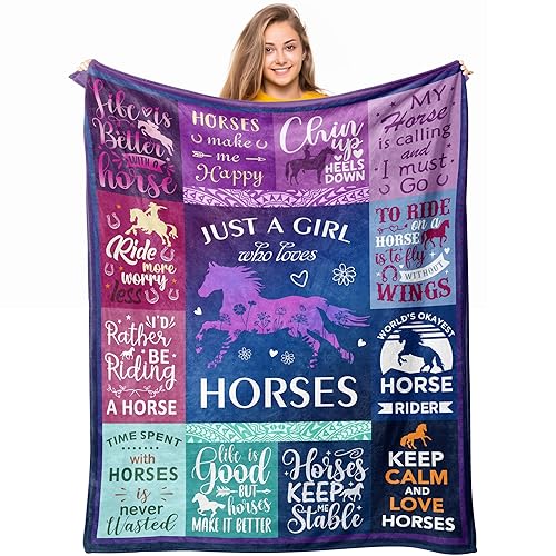 Loxezom Horse Gifts for Girls Women, Just A Girl Who