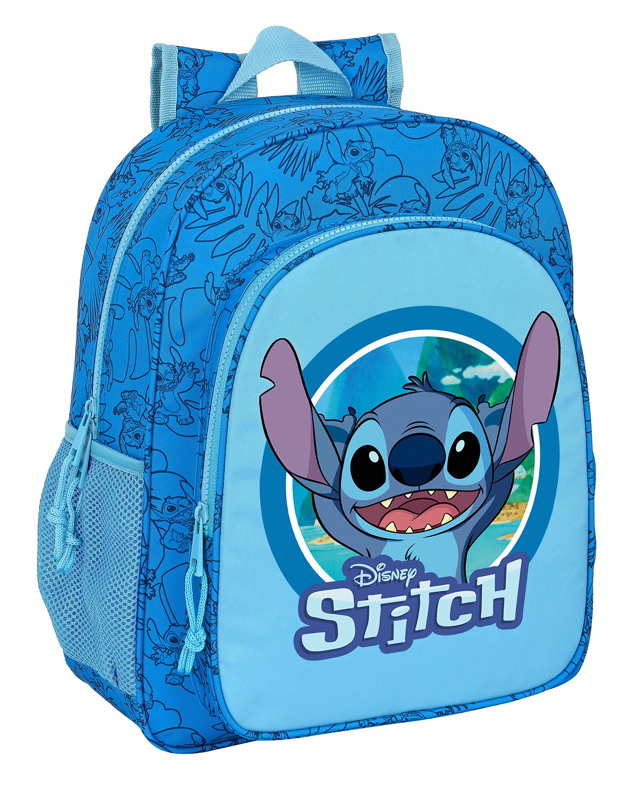 Safta MOCHILA JUNIOR ADAPT.CARRO STITCH