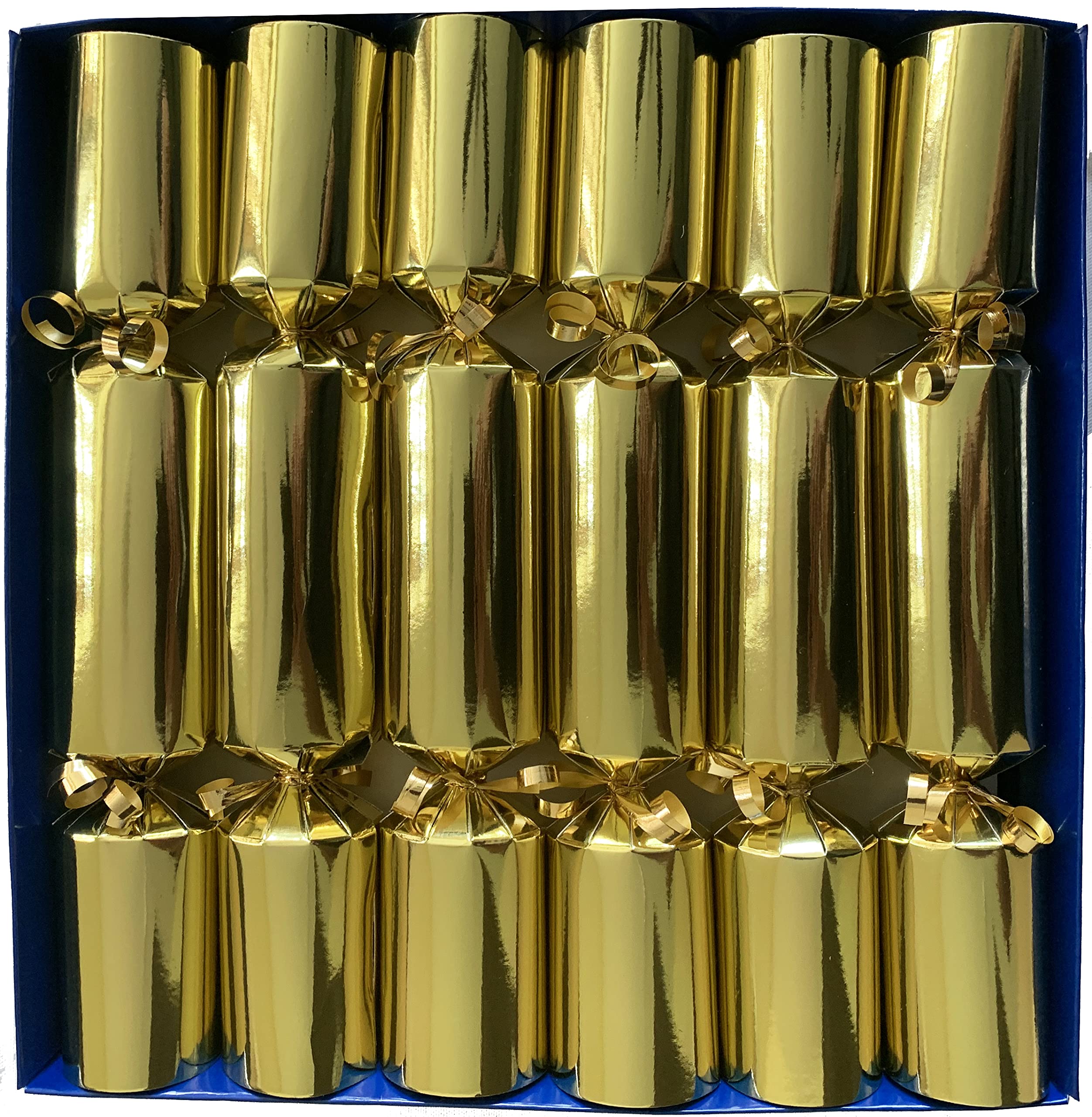 Crackers Ltd Gold Fill Your Own Crackers - Box Of 12 Crackers With Trim And Tags