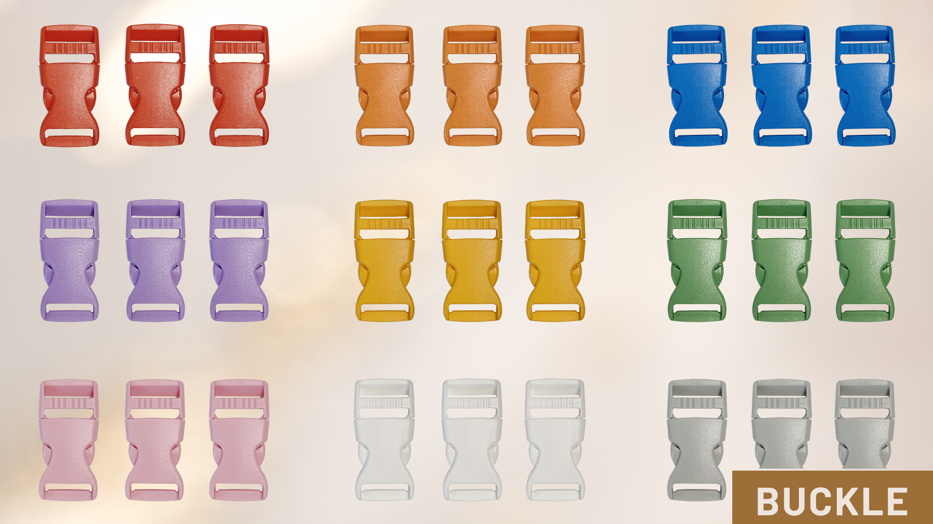 Fibbie A Sgancio Laterale Multidimensione Fibbie In Plastica Fibbia A
