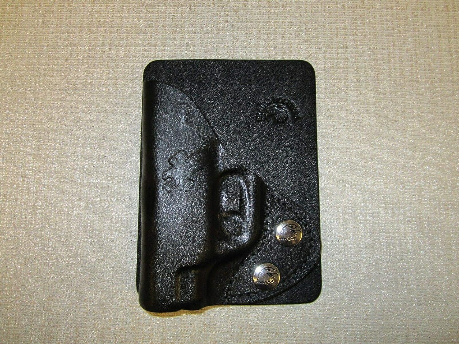 Fits Ruger LCP 2 Leather Wallet & Pocket Holster