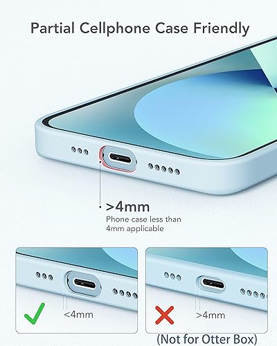 Miniatura 8 de Charmast Cargador portátil pequeño de 5000 mAh, ultracompacto de 20 W PD de carga rápida, mini batería compatible con iPhone 1414 Pro Max1313 Pro