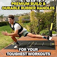 Vista 4 de TRX Training - Pro 3 kit de entrenamiento de suspensión, componentes de grado comercial con tres tipos de soluciones de anclaje