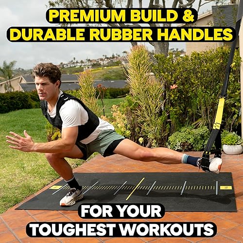 Miniatura 4 de TRX Training - Pro 3 kit de entrenamiento de suspensión componentes de grado comercial con tres tipos de soluciones de anclaje