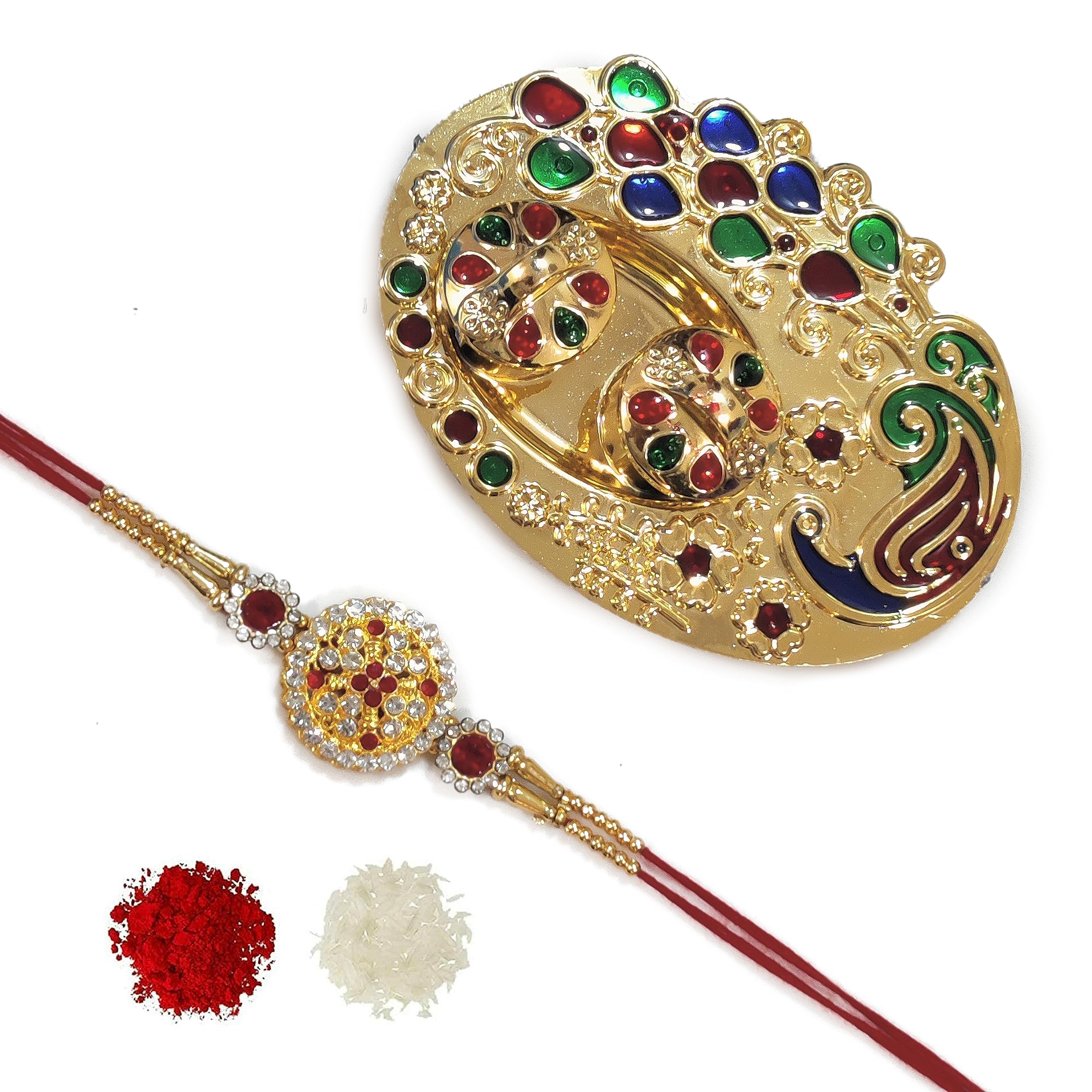 See full amazon price history chart for Avanti Creations Set of 1 Diamond Rakhi for Brother with Acrylic Decorative Pooja Thali with Roli Chawal and 7X7 Inches Rakhi Gift for Brother for Rakshabandhan (1-DIAMONDRAKHI-THALI-COMBO4) Avanti Creations Set of 1 Diamond Rakhi for Brother with Acrylic Decorative Pooja Thali with Roli Chawal and 7X7 Inches Rakhi Gift for Brother for Rakshabandhan (1-DIAMONDRAKHI-THALI-COMBO4) (B0CF3KPBK3) Amazon Price History, Amazon Price Tracker