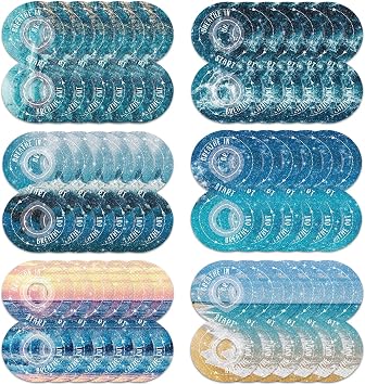 36Pcs Calm Stickers for Anxiety Sensory Stickers Anxiety Relief ItemOcean | Anti Stress,Tactile Textured,Breathe Exercises,Fidget Supplies,Kids Teens Adults Home Classroom Supplies