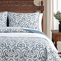 Vista 10 de Juego de funda de edredón, tamaño individual, color gris de Tommy Bahama Cape Verde