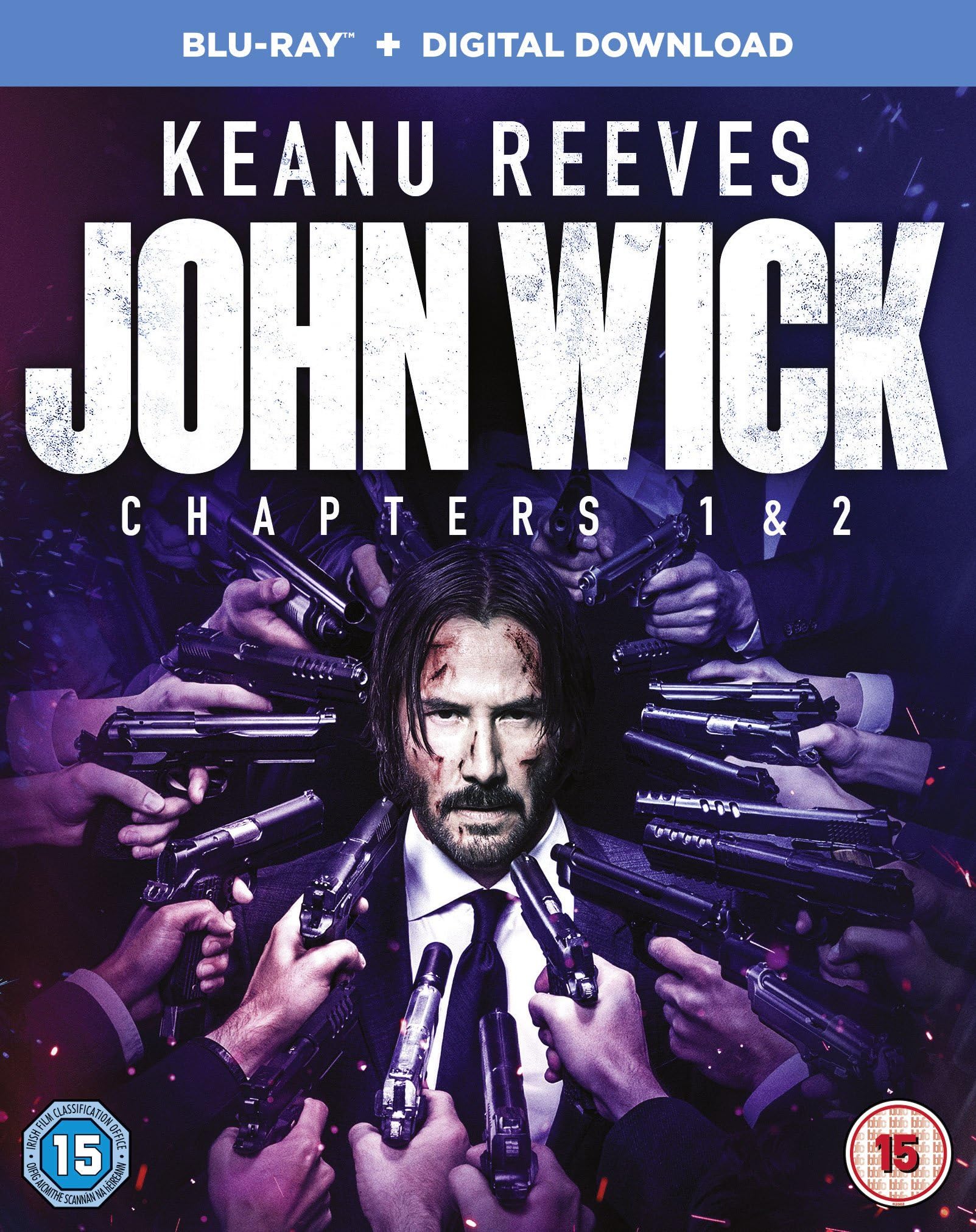 John Wick: Chapters 1 & 2 [Blu-ray + Digital Download] [2017]