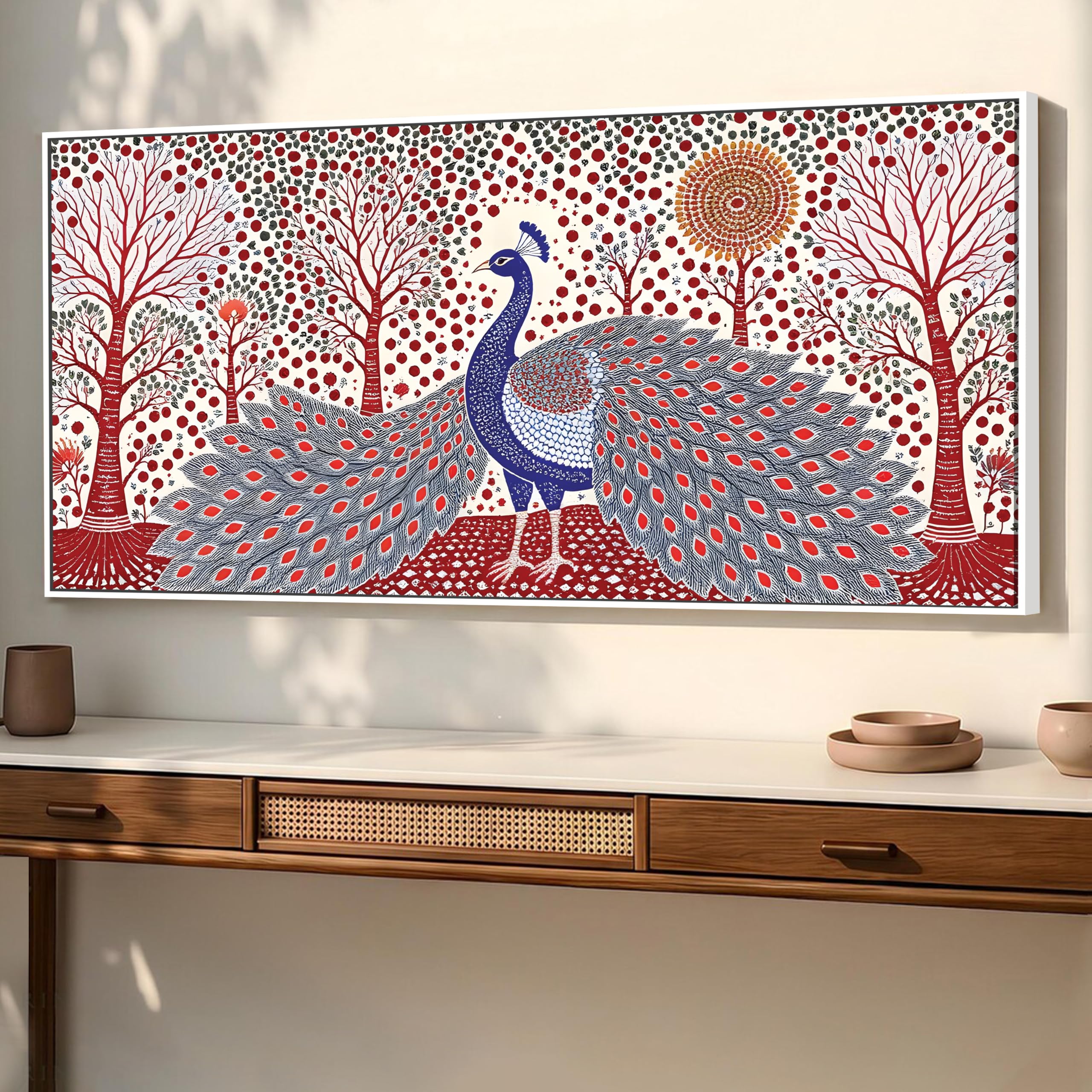Vastu 7 Running Horses Painting - Luck & Prosperity -12