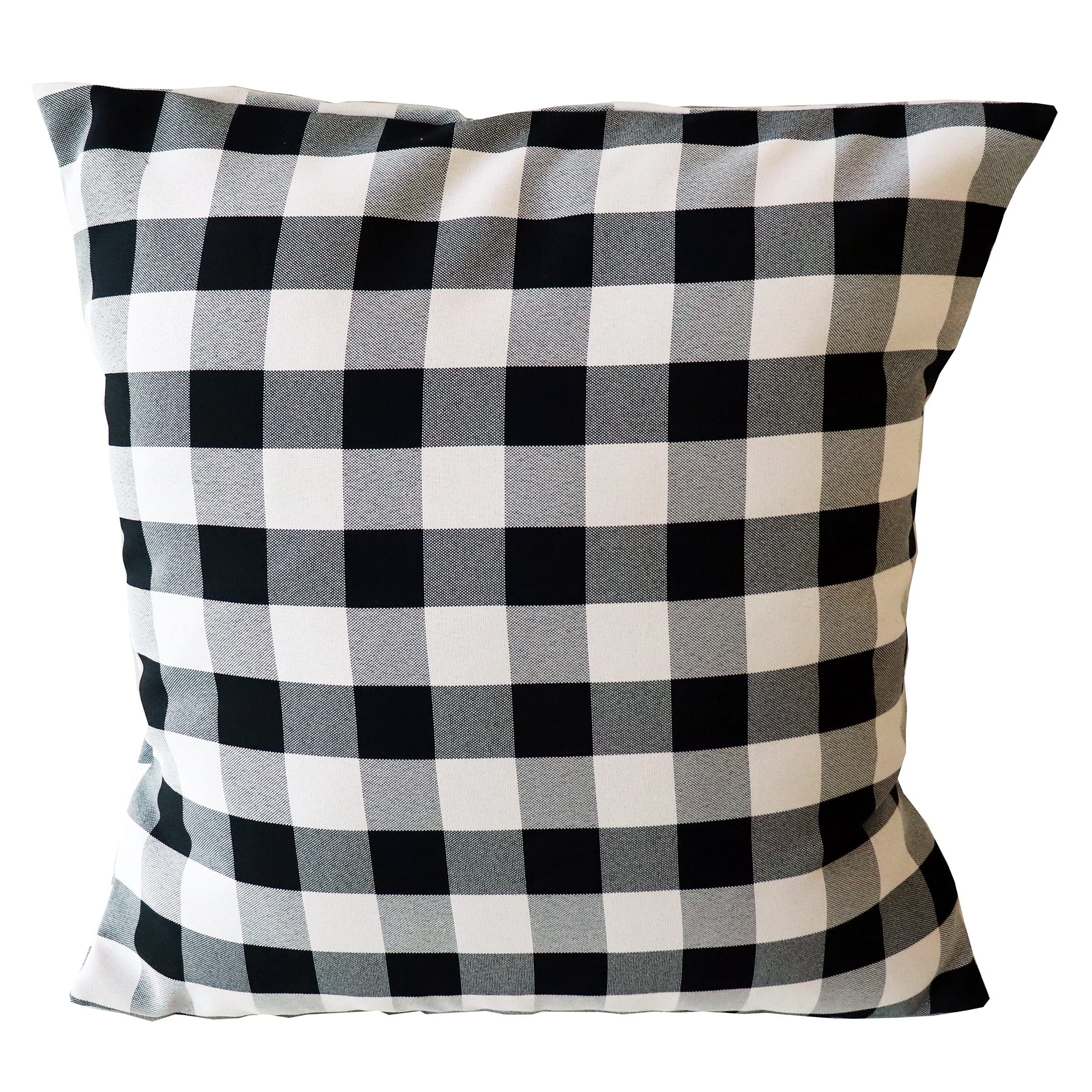 lovemyfabric Gingham Plaid Checkered Farmhouse Decorative Throw Pillow Cushion Cover for Christmas Decor, Bedroom, Sofa, Kitchen, Classroom, Living