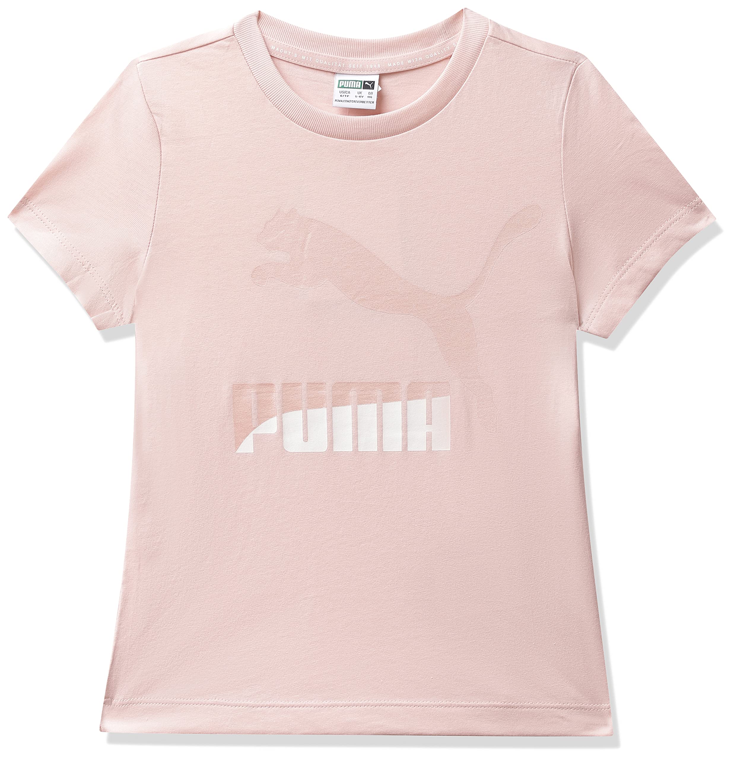 Puma Girl's Regular Fit T-Shirt