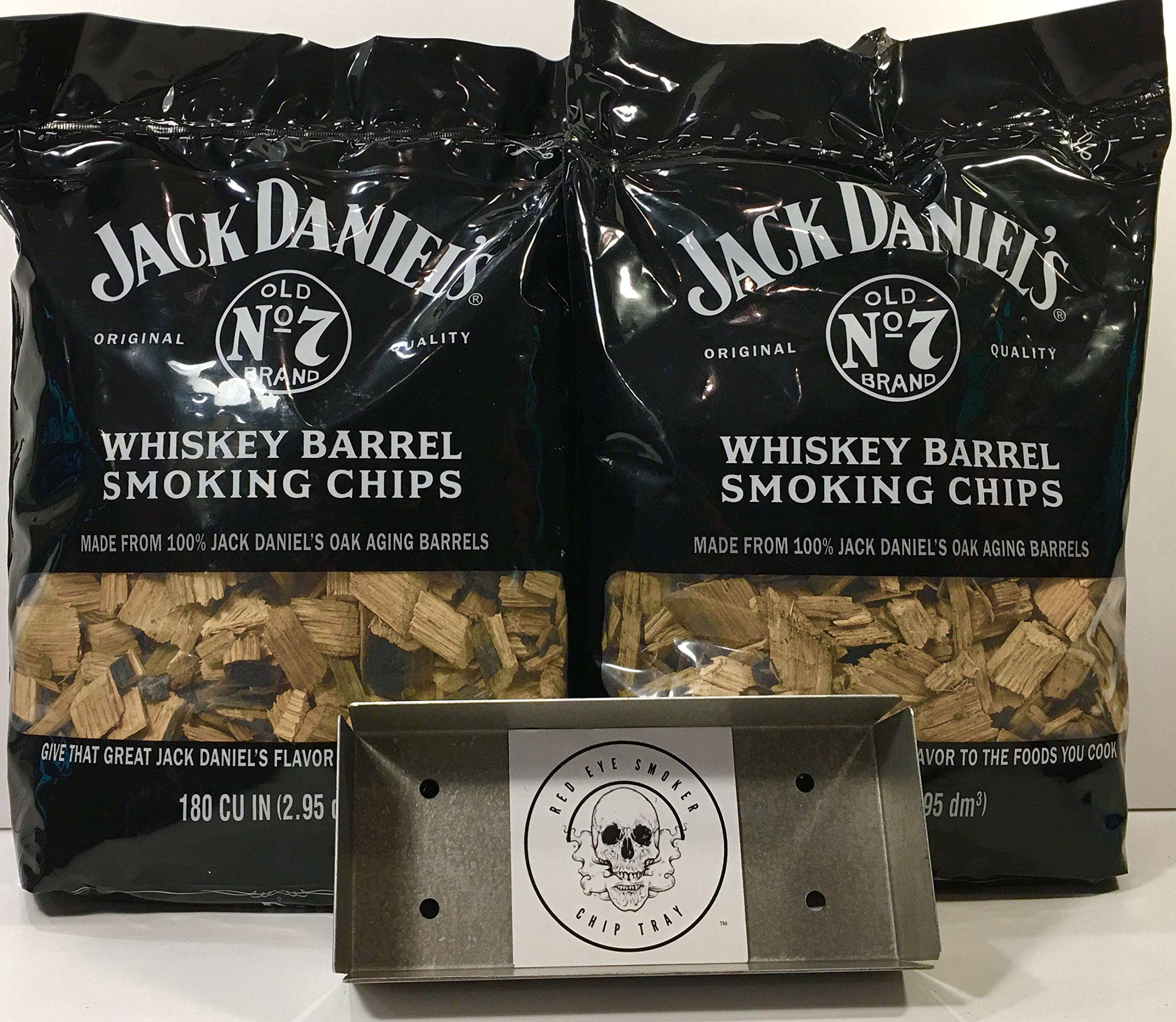 Buy Jack Daniel's Whiskey Barrel BBQ Smoking Chips (2) Pack w/Free