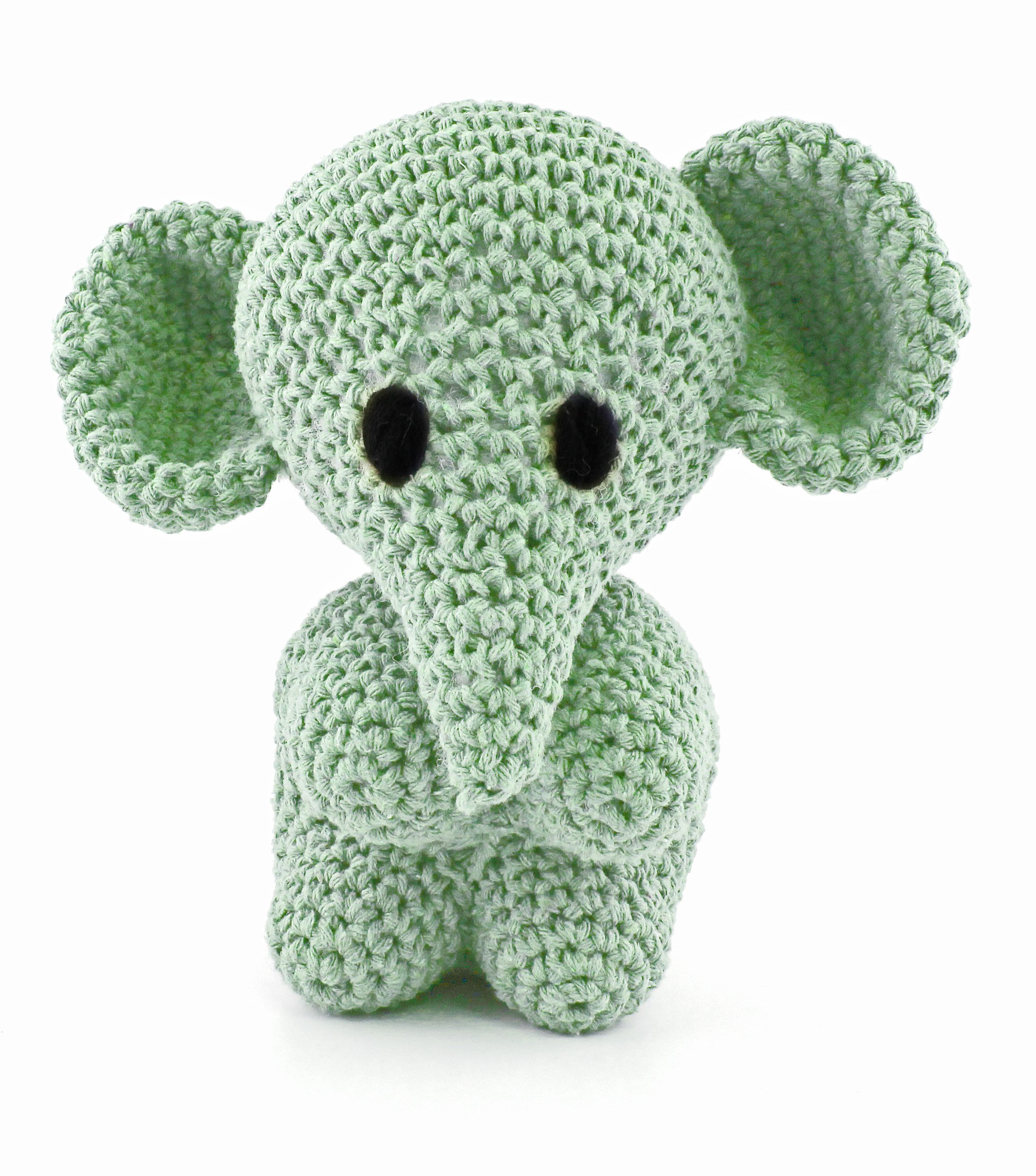 Hoooked DIY Crochet Set Elephant Eco Barbante Spring