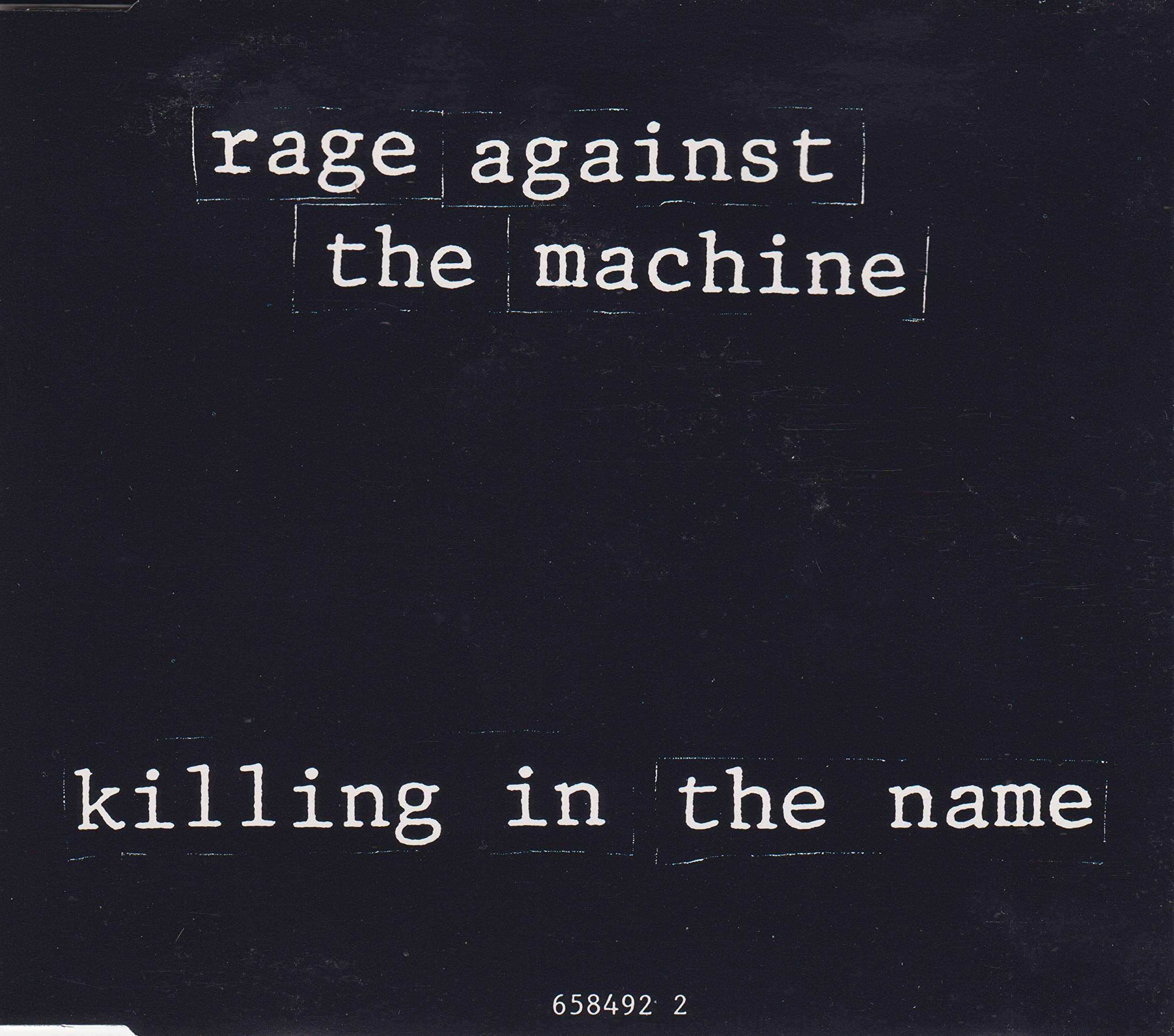 Killing In The Name [Audio CD]