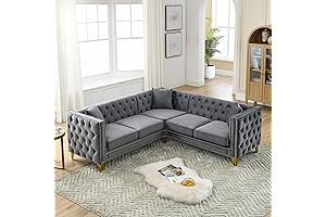 Chesterfield Sectional Sofa: Refined Elegance for Modern Living