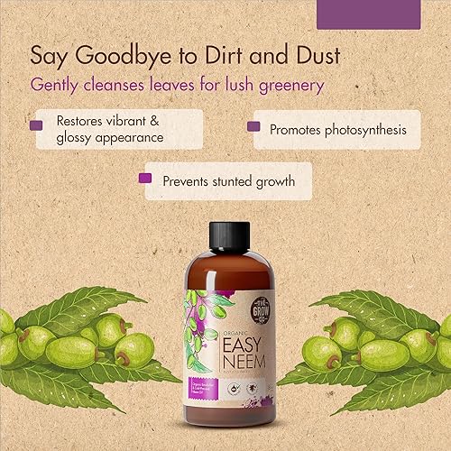 Miniatura 4 de Pour N' Go - Aceite de neem (hace 2 galones), soluble en agua y 100% orgánico, preemulsionado, el spray de cuidado de plantas recargable Easy-Eco (8