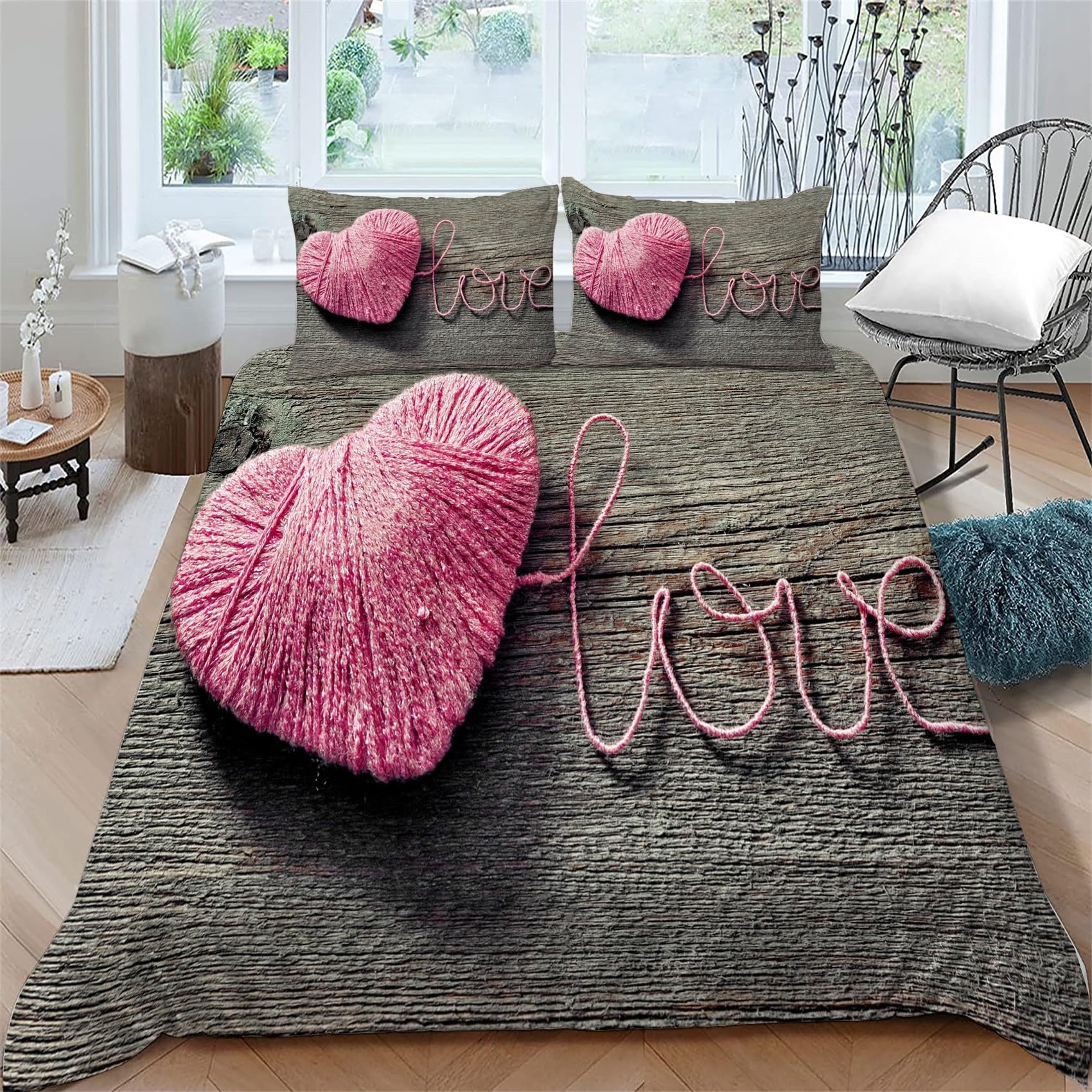 Parure de lit 220 x 240 housse de couette avec fermeture éclair