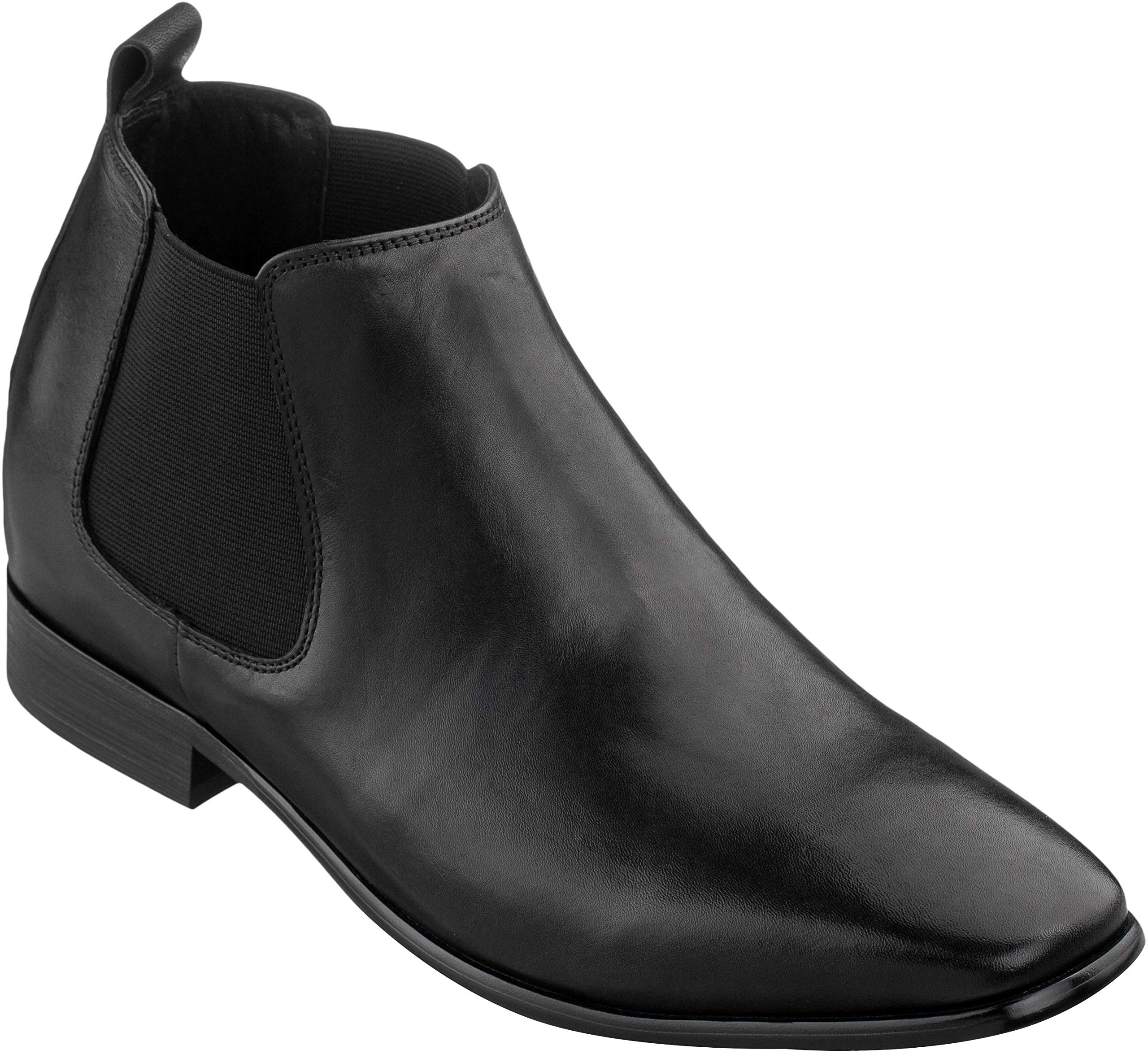 Buy CALTO Men's Invisible Height Increasing Elevator Shoes Black