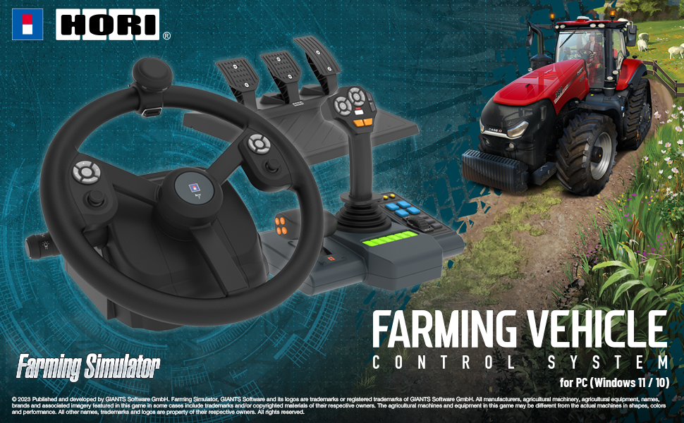 52□HORI FARMING VEHICLE RI0813-1 Farming Vehicle Control System for PC (Windows 11/10) for