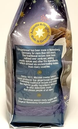 Wicklein Pfeffernusse Ice Gingerbread Cookie, 7 oz