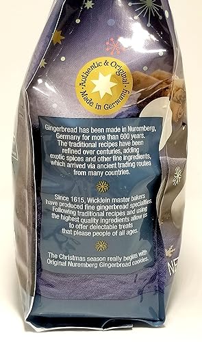 Miniatura 6 de Tasty Kitchen Wicklein Holiday Cookies 4 variedades: Pfeffernusse, Pfeffernusse rociado, pan de jengibre y Allerlei con 1 cuchara agitadora de acero