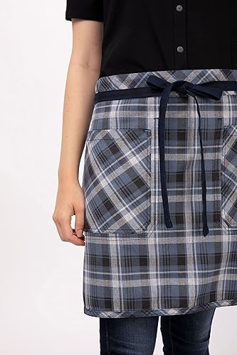 Miniatura 5 de Chef Works Delantal unisex Olympia Half Bistro