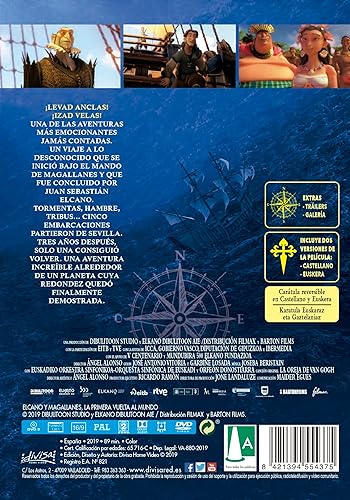 Miniatura 2 de ELCANO Y MAGALLANES LA PRIMERA VUELTA AL MUNDO DVD