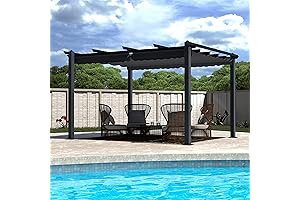 VEIKOU 10x10 Pergola: A Haven of Shelter and Shade