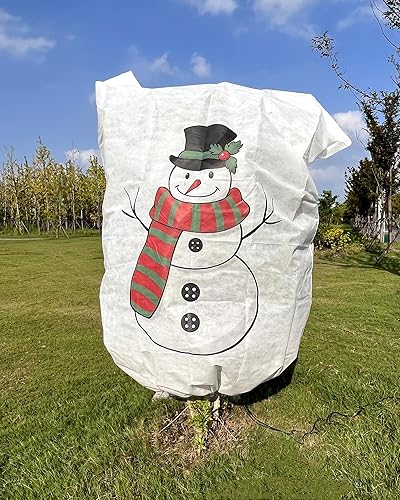 Miniatura 7 de Cubiertas para plantas con protección contra la congelación de 90 pulgadas de alto x 75 pulgadas de ancho, 2.2 onzas, manta de tela de invierno