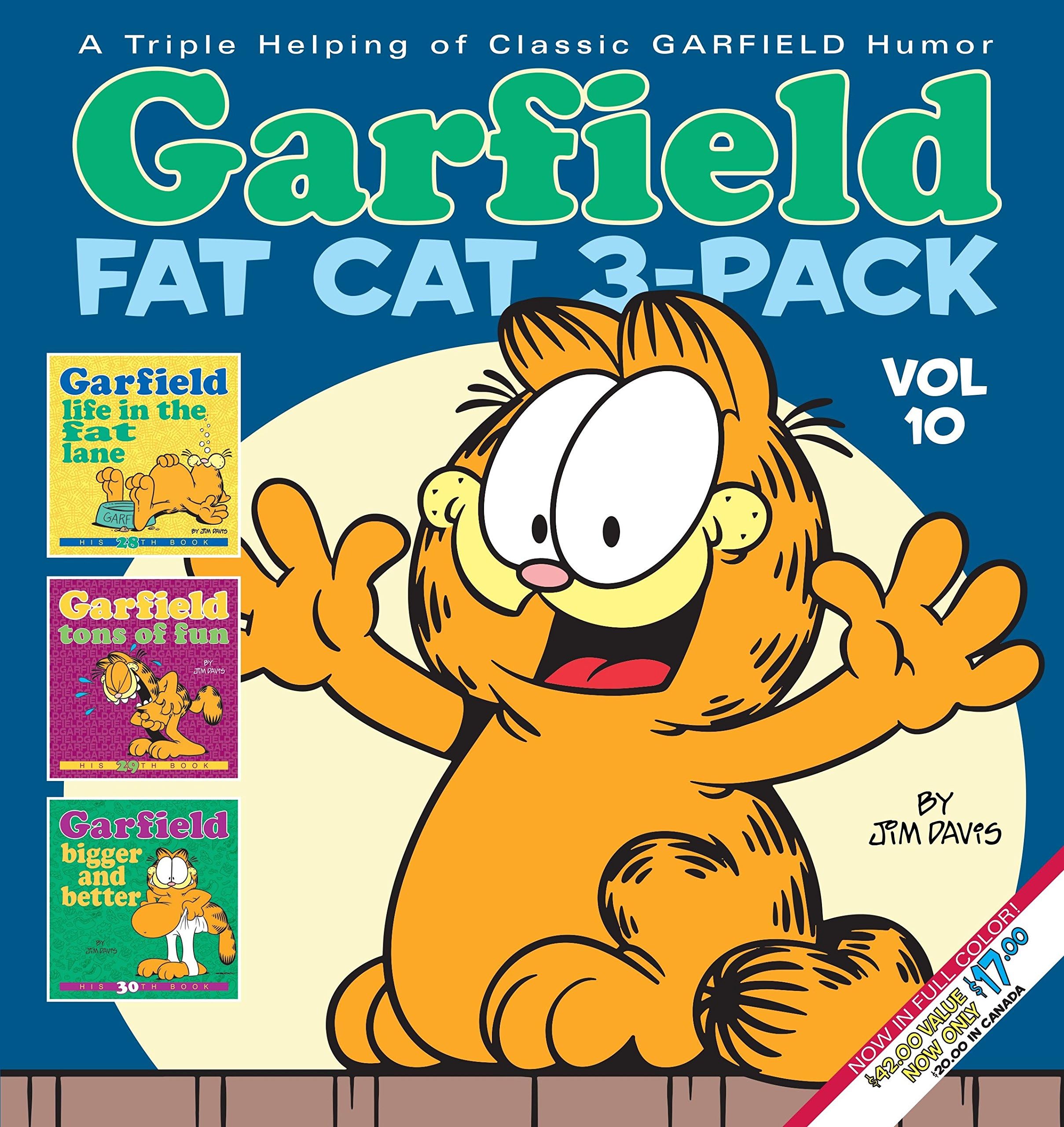 BALLANTINE GROUP Garfield Fat Cat 3-Pack #10