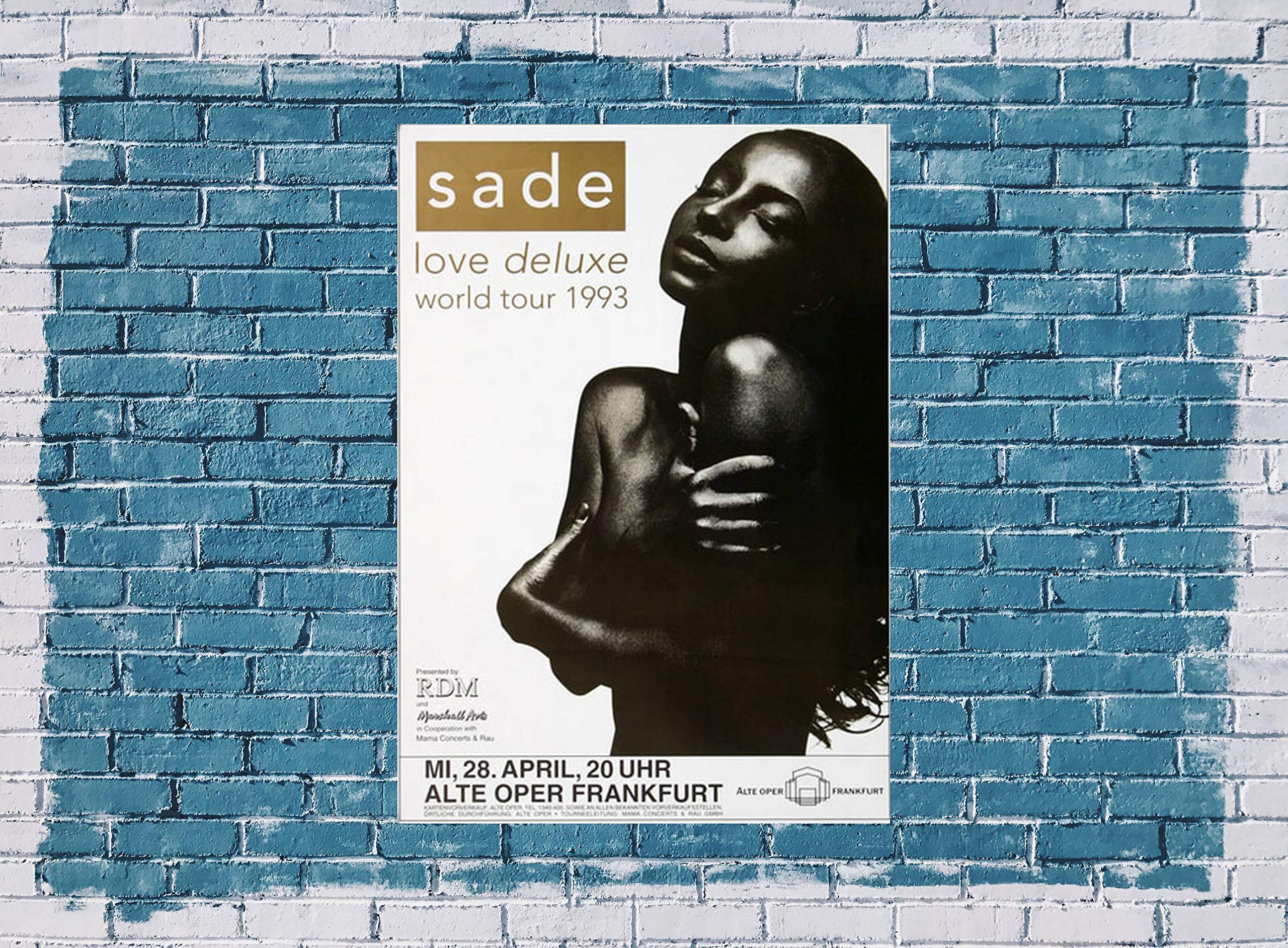 Sade - Love Deluxe, Frankfurt 1993 » Concert Poster | Live Concert 