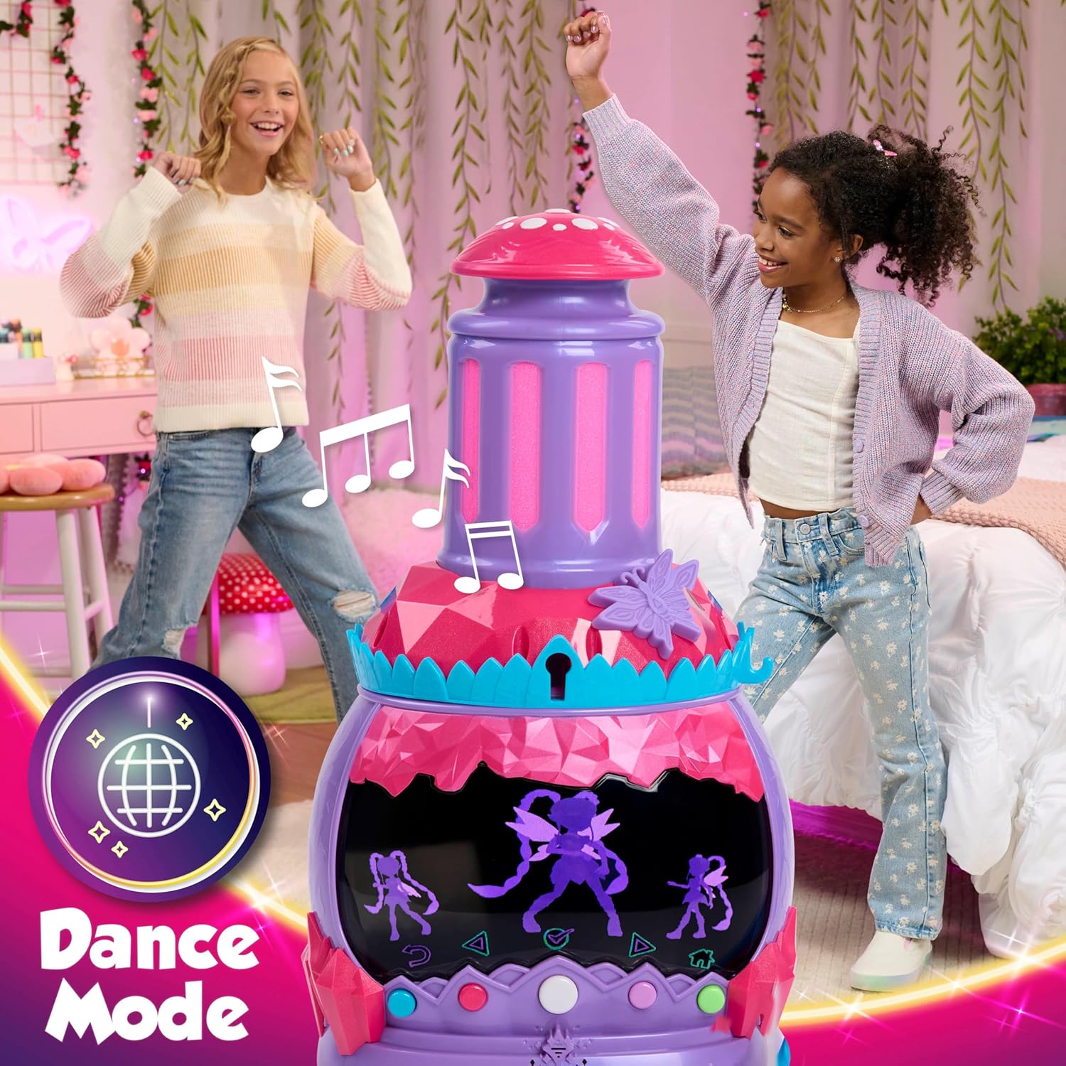 HOLOBRITE Pixie Lantern, Virtual Dancing and Interactive Games, Includes 5-inch Pixie Doll, Over 200 Ways to Play, Kids Toys for Ages 6 Up by Just Play