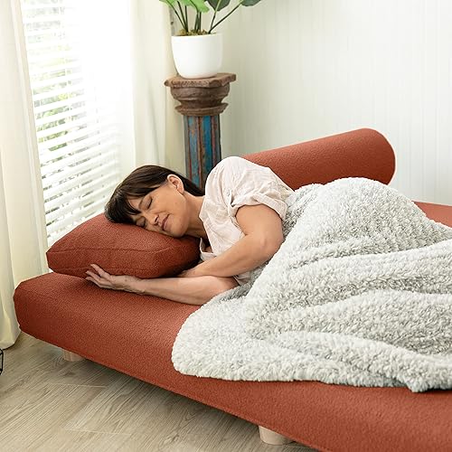 Miniatura 3 de Jaxx Avida Daybed - Tumbona plegable con colchón de espuma viscoelástica de primera calidad tamaño Queen - Fabricado en los Estados Unidos - Premium