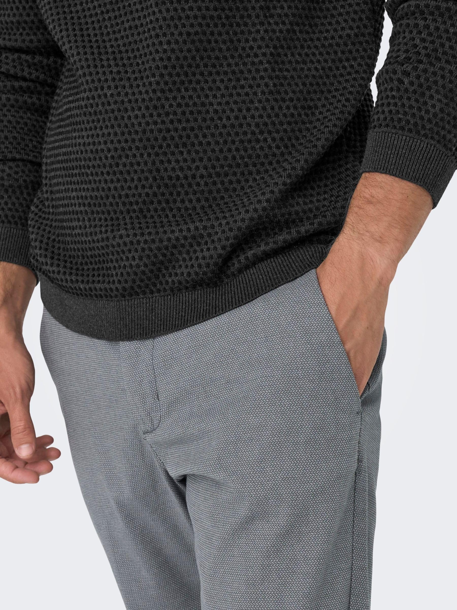 Only & Sons ONSMARK PETE Slim Dobby 0058 Pant NOOS – Bild 3