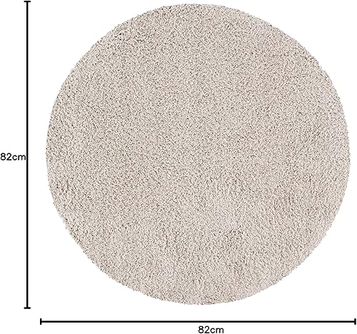 Vista 48 de SAFAVIEH Venus Shag Collection - Alfombra decorativa, 2 pies 7 pulgadas x 5 pies, color marfil, diseño sólido, no desprende pelusa y de fácil