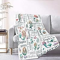Vista 41 de Custom Name Blanket Throw Personalized Blanket for Kid with Names Customized Blanket with Name for Baby,Custom Blanket,Gift for Birthday Letter