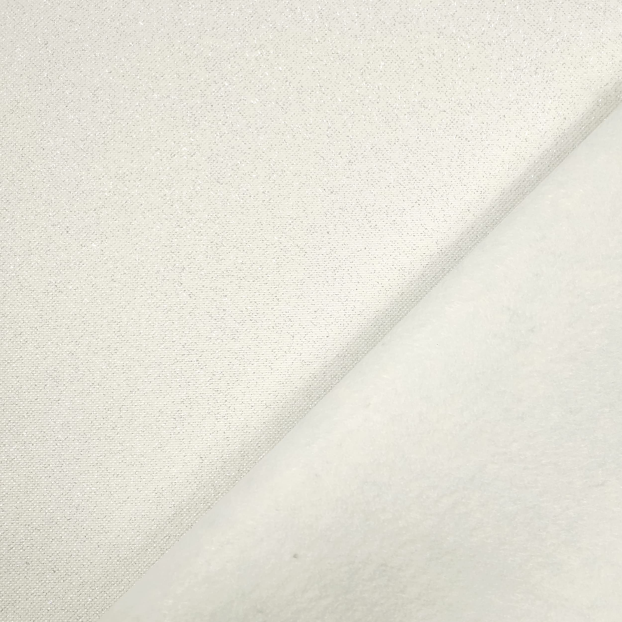 Tessuto Finta Pelle Metallizzato Argento - Mezzo Metro X 140cm Per Rivestimenti E Accessori - Foto 2