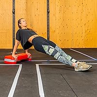 Vista 7 de PRISP Plataforma ajustable para ejercicios – 2 niveles (4''/6'') 26" Fitness Stepper para entrenamientos aeróbicos