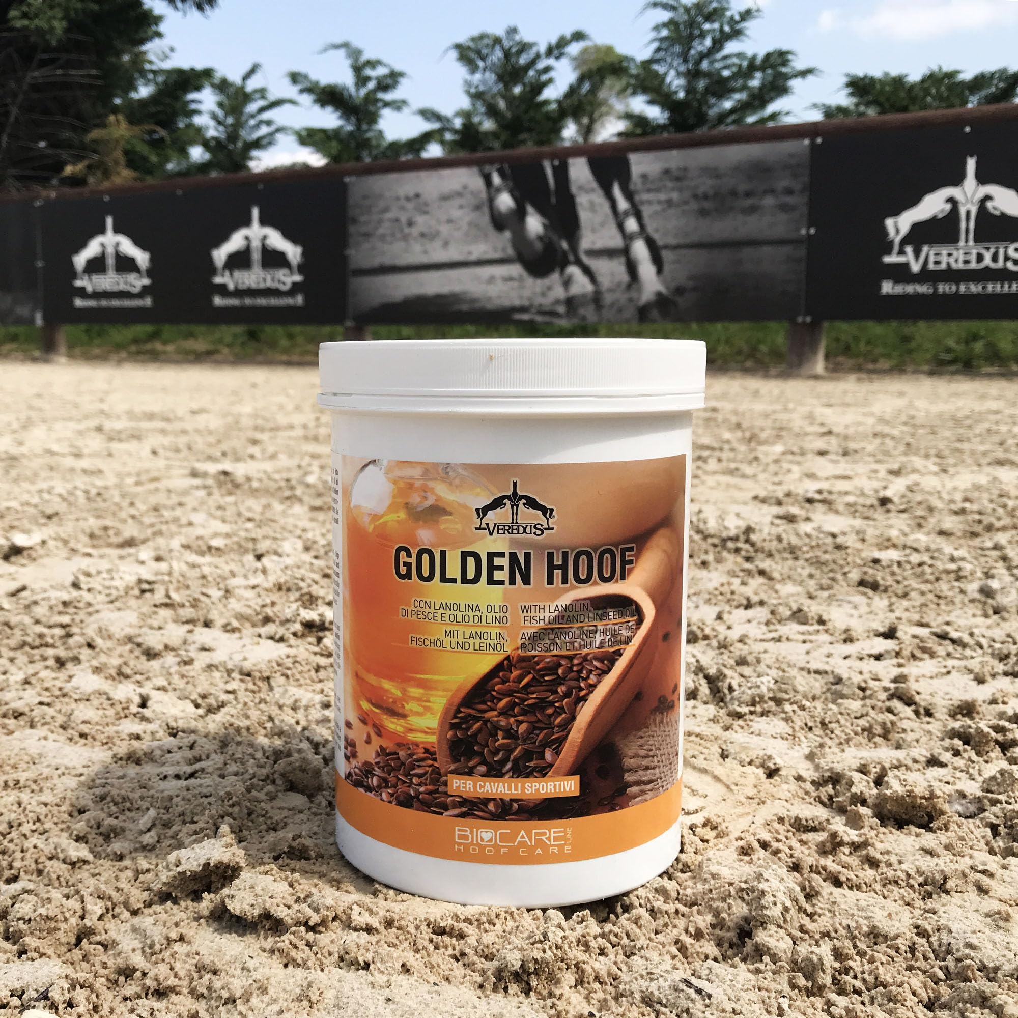 Veredus Golden hoof unguento per Zoccoli con lanolina - 1000 ml